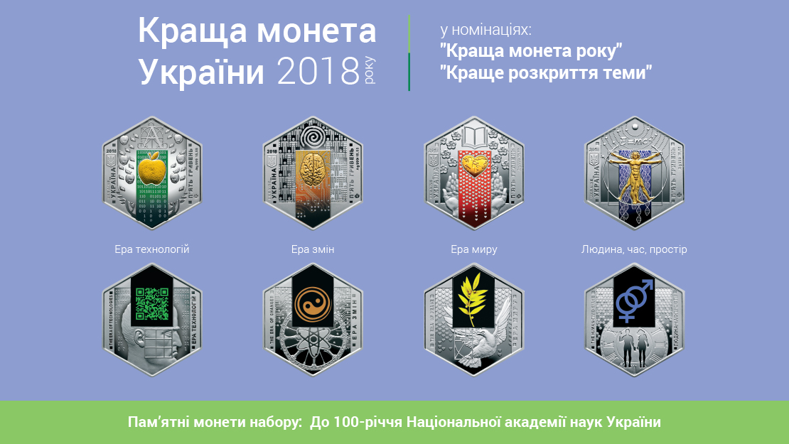 Визначено кращі монети 2018 року